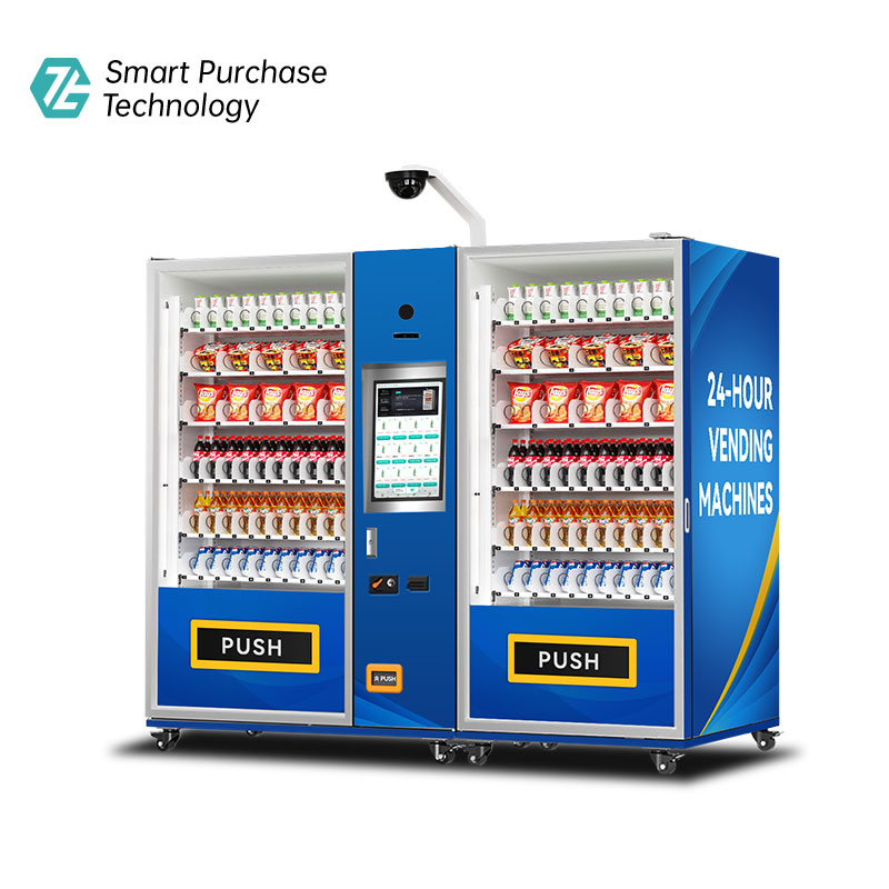 21.5 INCH-120 CARGO LANES Combination Vending Machine