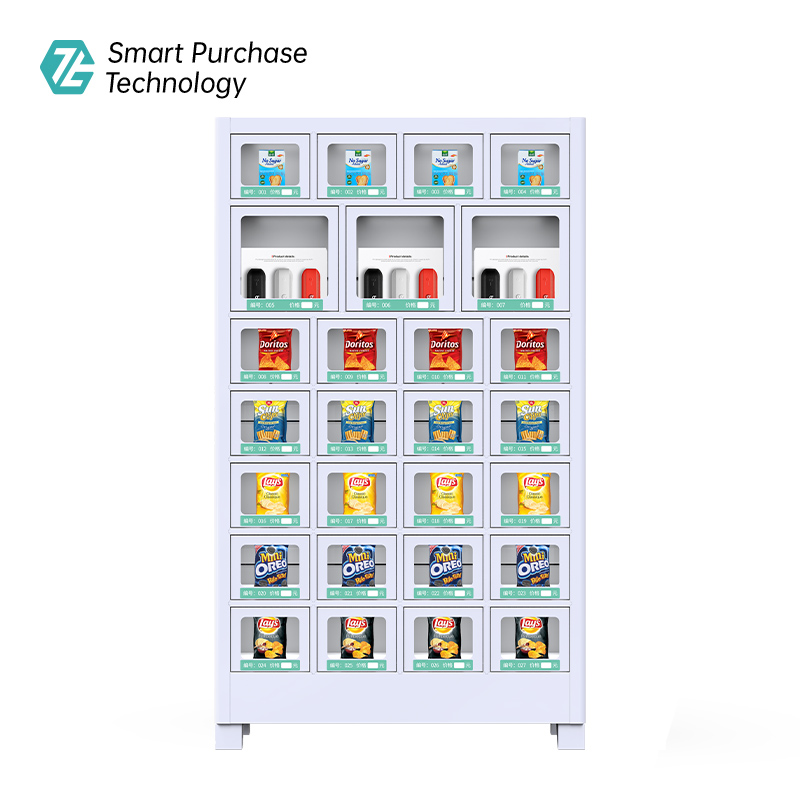 27 grid cabinet vending machine