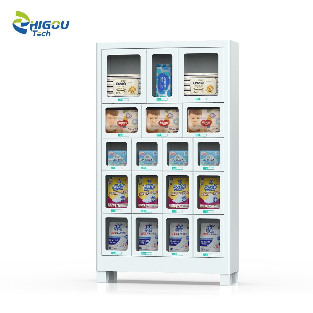 18 Grids Locker Vending Machine