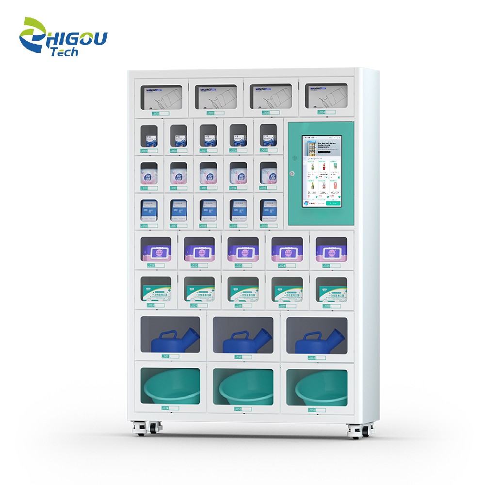 35 Grids Locker Vending Machine with 15.6