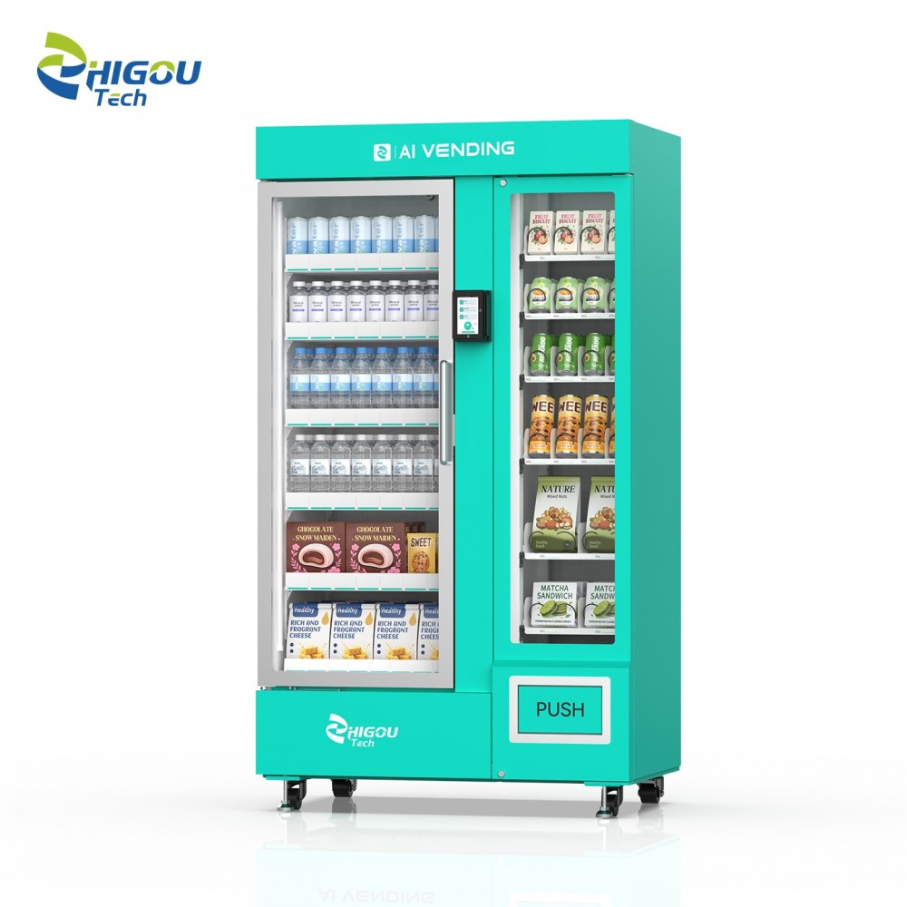 Dual Hybrid 570L AI+ 24 Slots Vending Machine