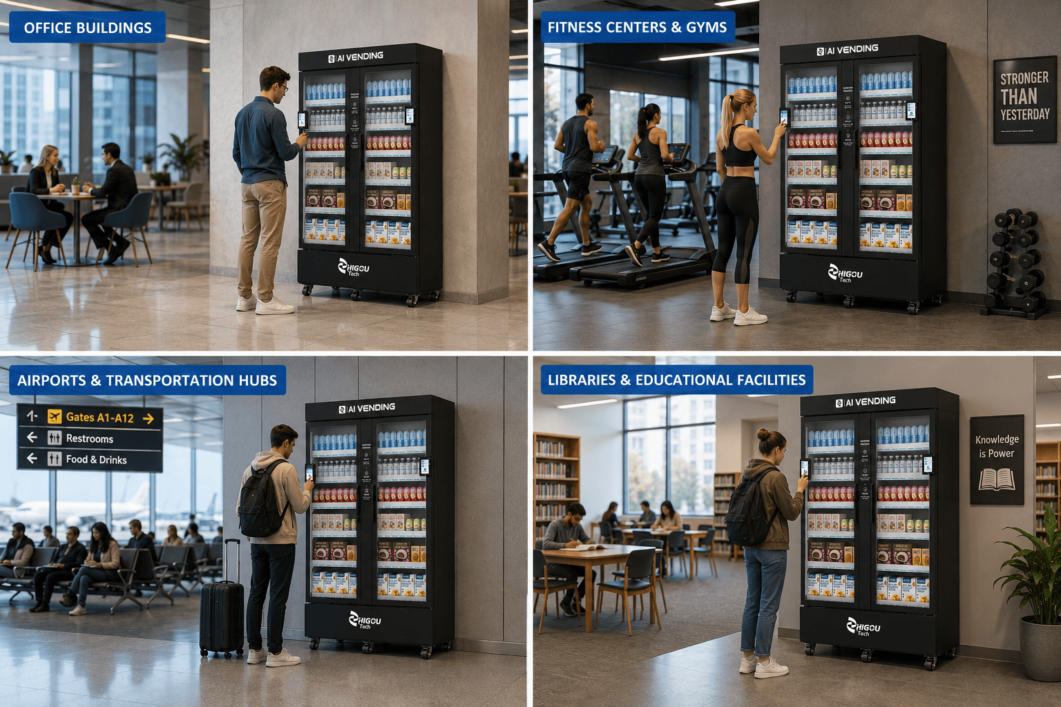 Smart Vending for Diverse Commercial Environments