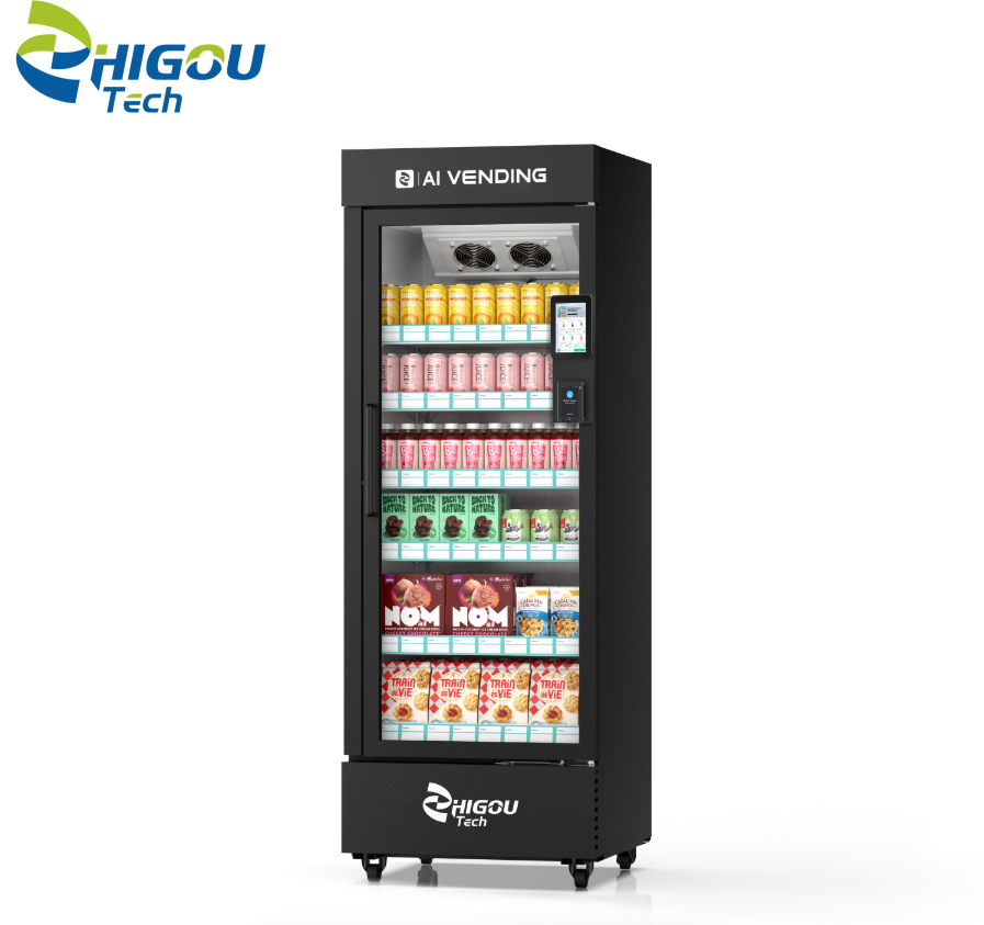 8-Inch Touchscreen 520L AI Vending Machine