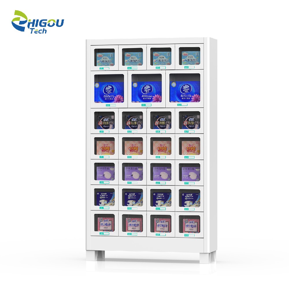 27 grid cabinet vending machine